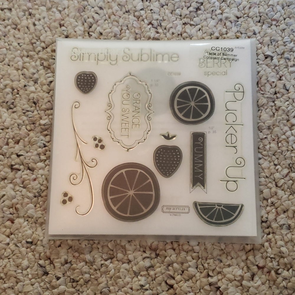 LAST CHANCE! Close To My Heart Stamp Set